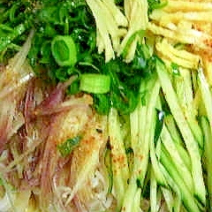 薬味たっぷり ぶっかけそうめん レシピ 作り方 By 2727椿 楽天レシピ 薬味たっぷり ぶっかけそうめん レシピ 作り方 By 2727椿 楽天レシピ